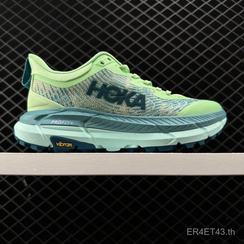 HOKA MAFATE SPEED 4 น้ําหนักเบา Breathable Cross Country รองเท้าวิ่ง Unisex รองเท้าวิ่ง Unisex ขนาด 