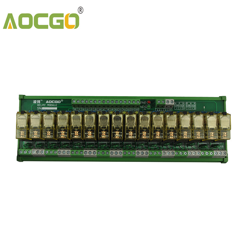 Hot Best Seller ขายดีที่สุด 16 Channel 1 SPDT DIN Rail Mount IDEC RJ1S Interface Relay Module-&&*
