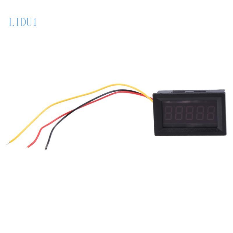 LIDU1 Precision 5 หลัก Amp Meter DC 0 0000-3 0000A แอมป์มิเตอร์ดิจิตอลจอแสดงผล mA ดิจิตอลแอมป์มิเตอร
