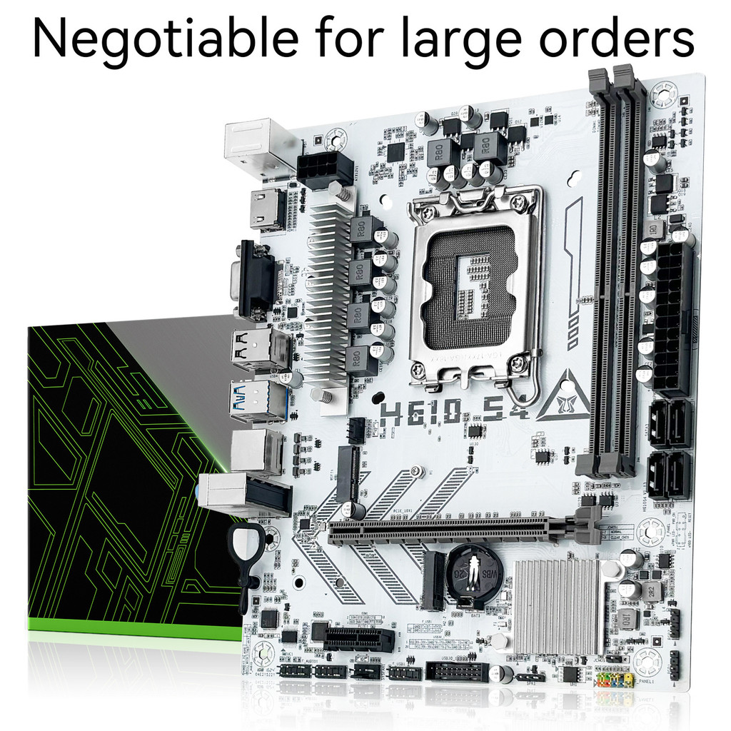 มีในสต็อกเมนบอร์ด MACHINIST H610 S4 เมนบอร์ด DDR4 1700 รองรับ NVME M.2