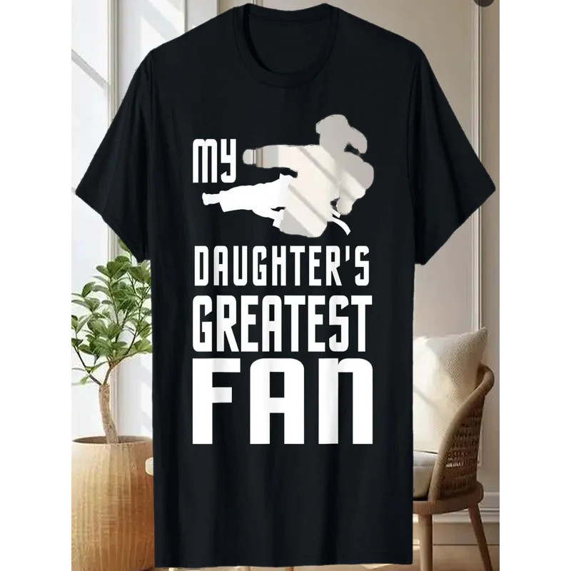 Taekwondo Girl T-Shirt For Moms And Dads T-Shirt