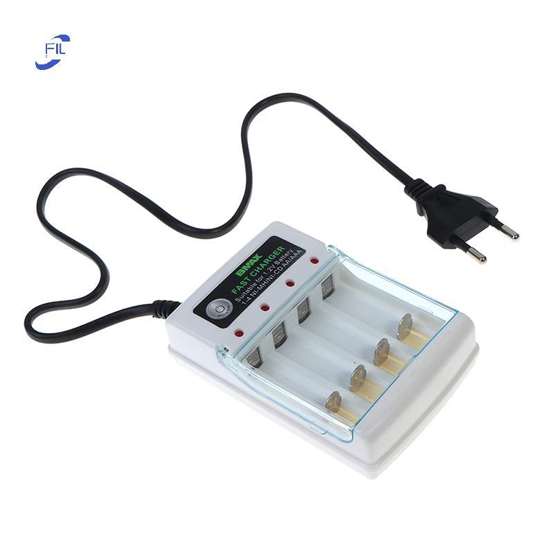 FIL 1.2V 1.5V AA AAA ที่ชาร์จสําหรับรีโมทคอนโทรลของเล่น EU ปลั๊ก OP