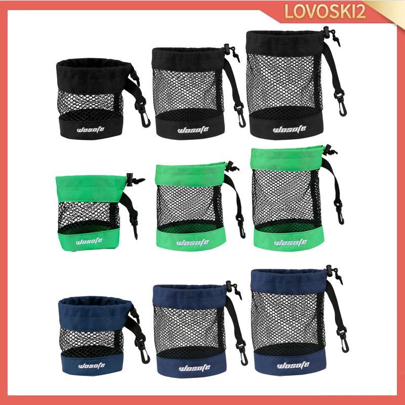 [Lovoski2] Golf Ball Bag Golf Ball Holder Golf Bag Organizer Golf Ball Pouch for Sports