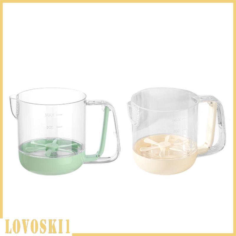 [Lovoski1] Egg Stand Mixer Handheld Egg Scrambler สําหรับช็อกโกแลตหมักนมผง