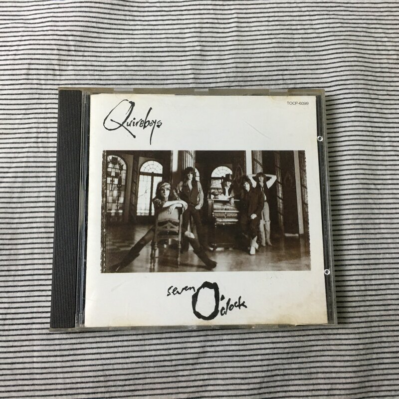 (ฉบับญี่ปุ่น ) The Quireboys ‎- Seven OClock" ซีดี无码 youzi