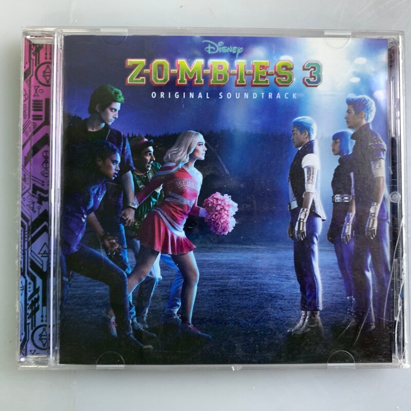 ((ไม่มีการปิดผนึก) Disney Zombies 3 Disney Zombies 3 เพลงประกอบต้นฉบับ CD ping