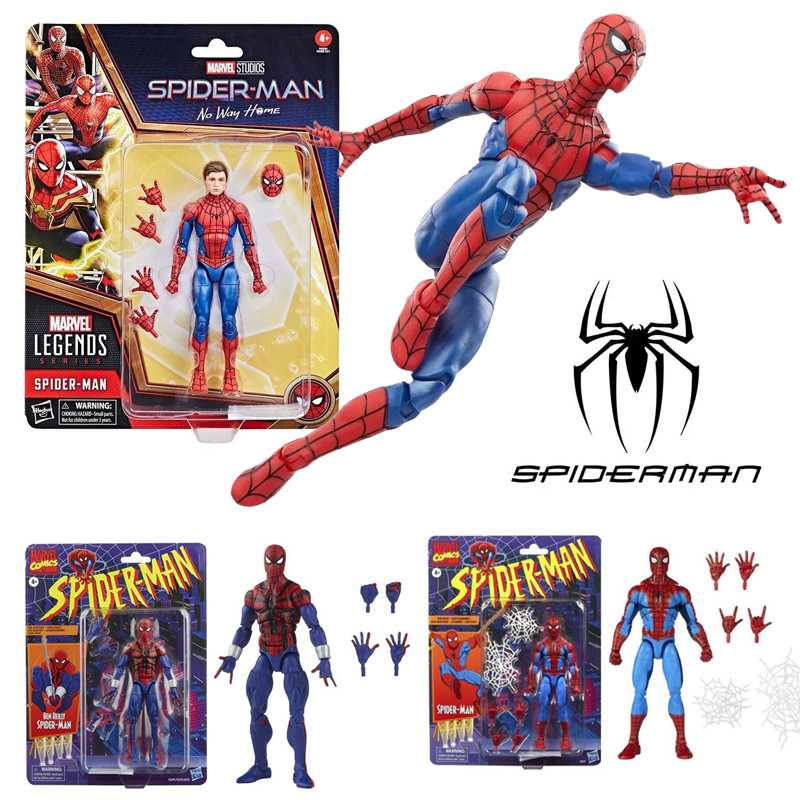 Marvel Legends Spider-Man Action Figure รูปที่สะสม Super Hero ของขวัญของเล่นสําหรับเด็กผู้ใหญ่