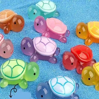 (11.11优惠大促）沙滩戏水玩具彩色小乌龟，发光夜光玩具小乌龟Beach water toys colorful little turtle, luminous night20260306