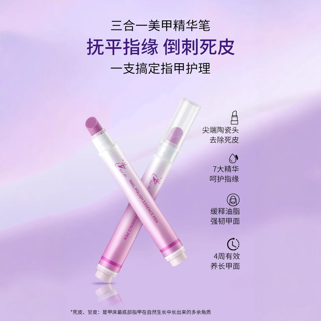 Barb Nail Dead Armor One-Finger เซรามิคหัวสวย Moisturizing Frosted Leather Edge Hand Nail Polish Car