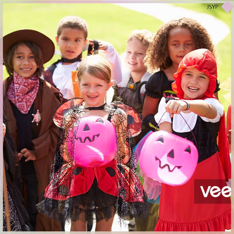 ชุดคอสเพลย์.Spider.Web.สำหรับเด็ก.Halloween.คลอค.shawl.cape