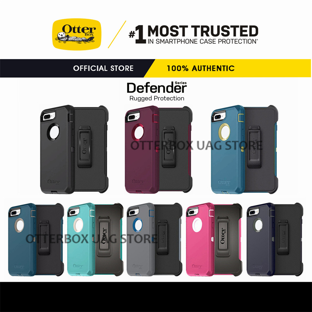 OtterBox Defender Series สําหรับ iPhone 8 Plus / iPhone 7 Plus / iPhone 8 / iPhone 7 เคสโทรศัพท์