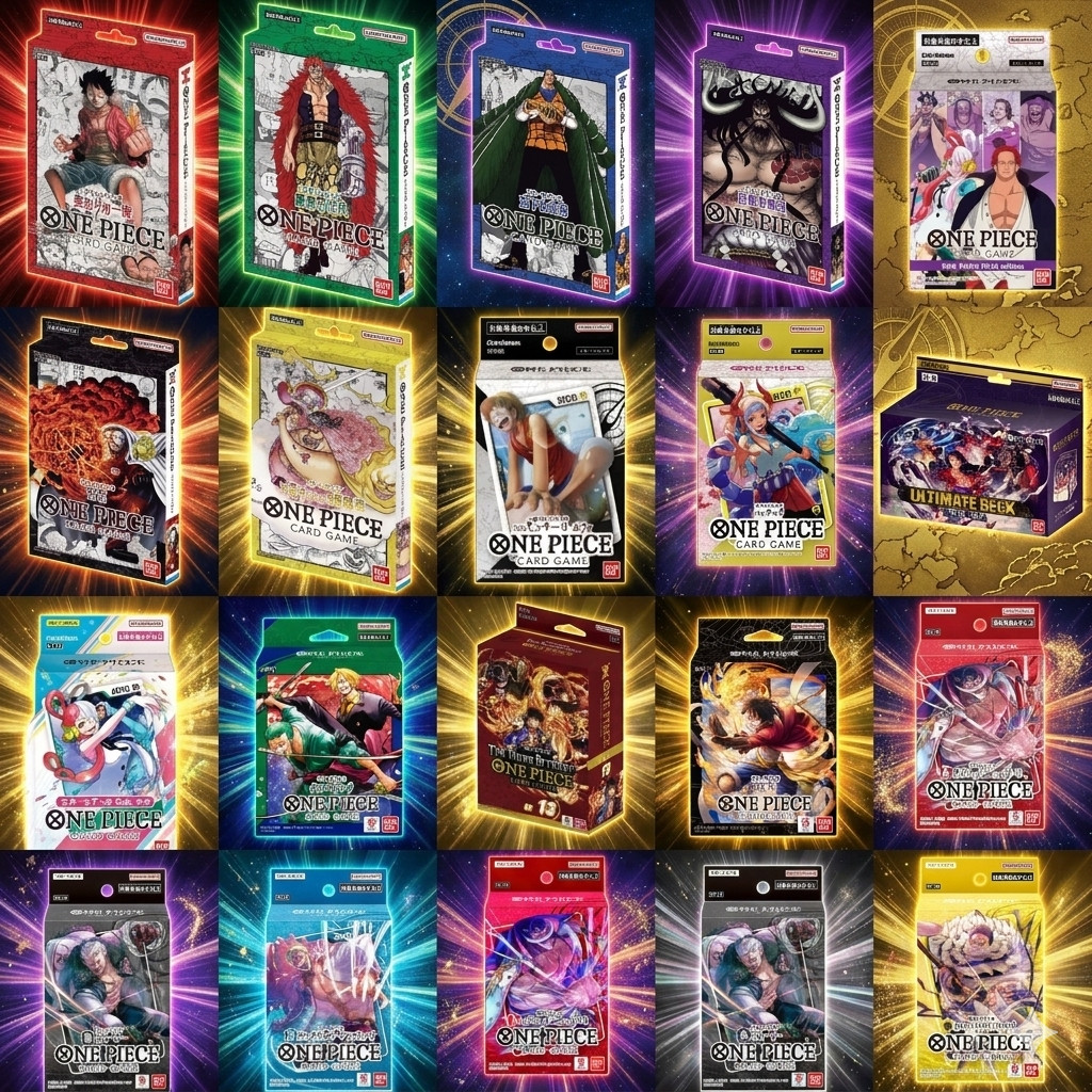 BANDAI One Piece Card Game Starter Deck ST-01 ถึง ST-27 ของแท้ ครบชุด