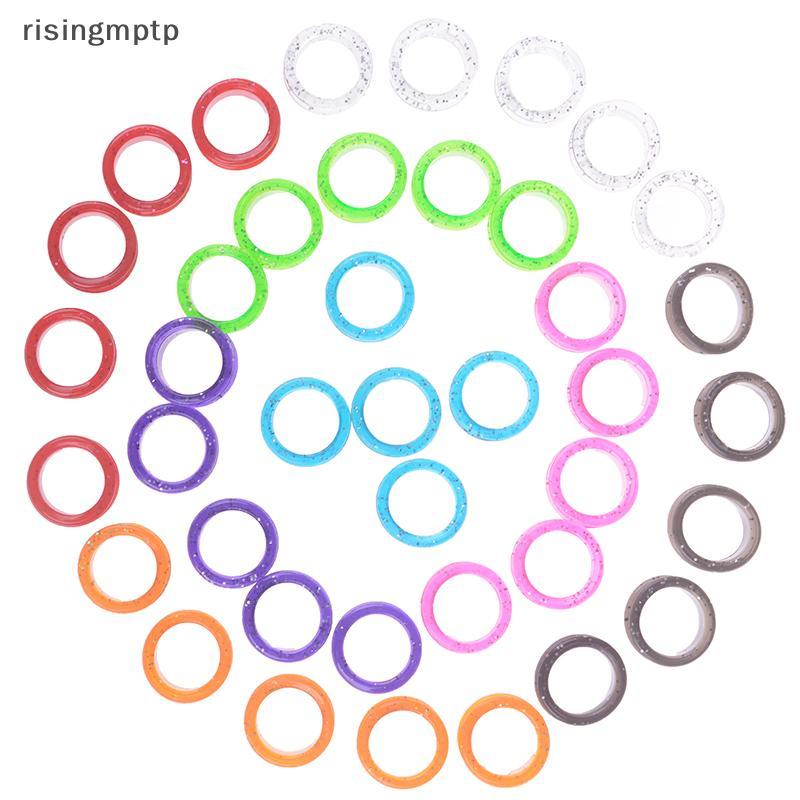 Risingmptp] 5 ชิ้น/เซ็ตซิลิกาเจลผมกรรไกรแหวนตัดตัดผมวงกลมกรรไกร Hairdressing ใหม่