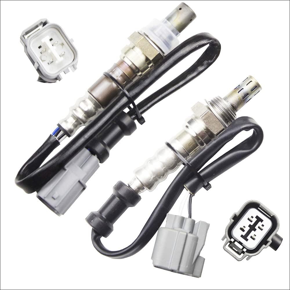 ต้นน้ํา + Downstream 2X ออกซิเจน O2 Sensor 1 & 2 สําหรับ 2002 2003 2004 Honda CR-V 2.4L