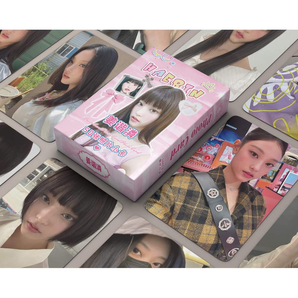 50-124pcs NJ เลเซอร์โฮโลแกรม Lomo การ์ด 2nd Anniversary How Sweet Album Photocards BUNIES CAMP CLUB 