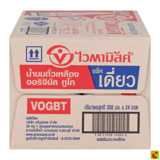 ไวตามิลค์ ทูโก นมถั่วเหลือง สูตรออริจินัล 300 มล. x 24 ชิ้น