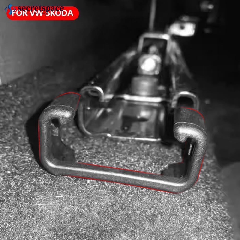 SECRETSPACE 2 ชิ้นรางเลื่อนเบาะรถยนต์ Blanking Caps Part 5J788147747ชม. 5N0881347เอ 5ND881347 การป้อ