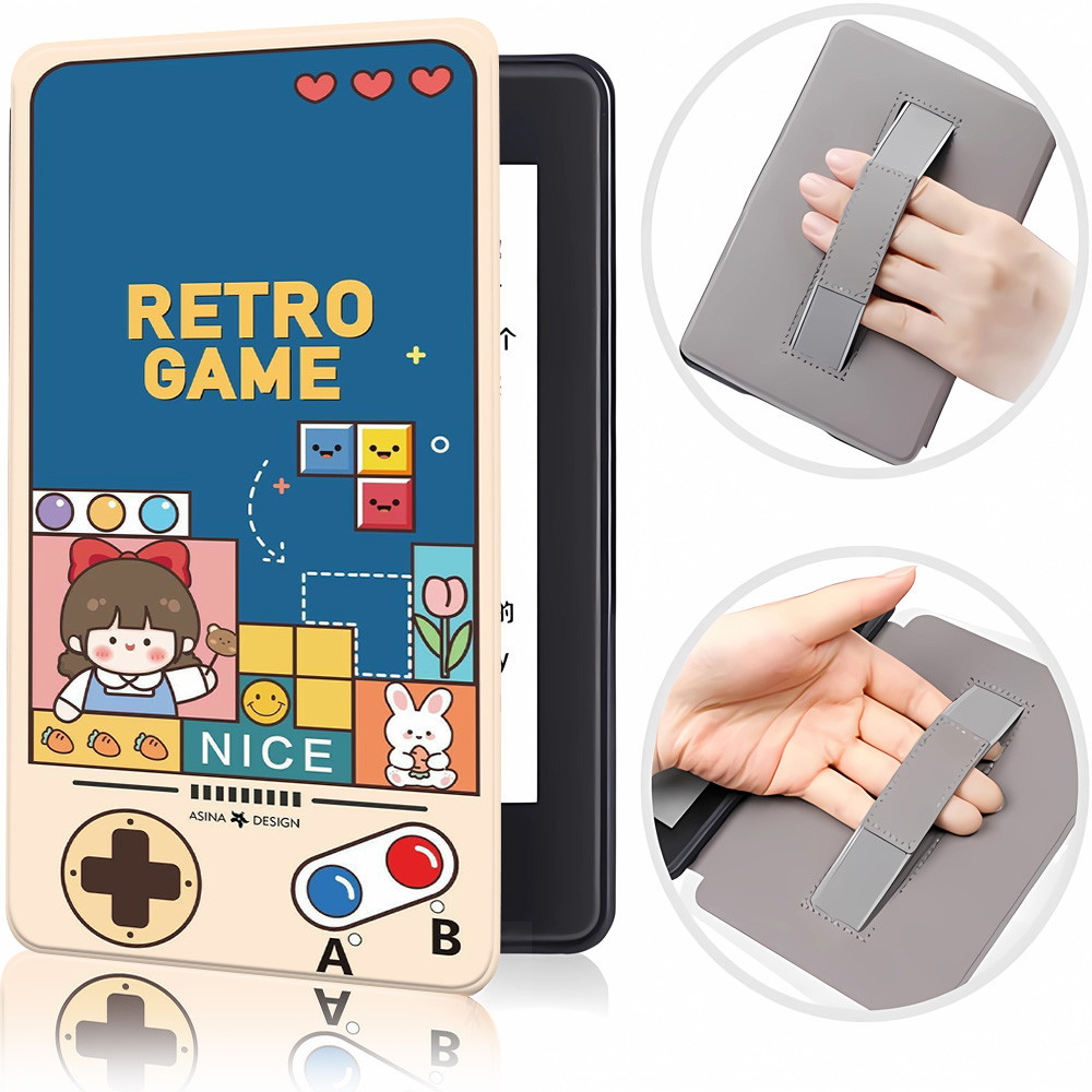 น่ารักสําหรับ Kindle Case Kindle (Colorsoft) Paperwhite 5/6/7th-6in 12th/2024/KPW6 12th/2024 basic 2