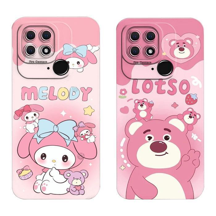 Softcase R*dm* 10C - R*dm* 9C - R*dm* 10A - P0c* C40 - P0c* C65 - P0c* C71 K4rt*n เคสซิลิโคน - เคสยื