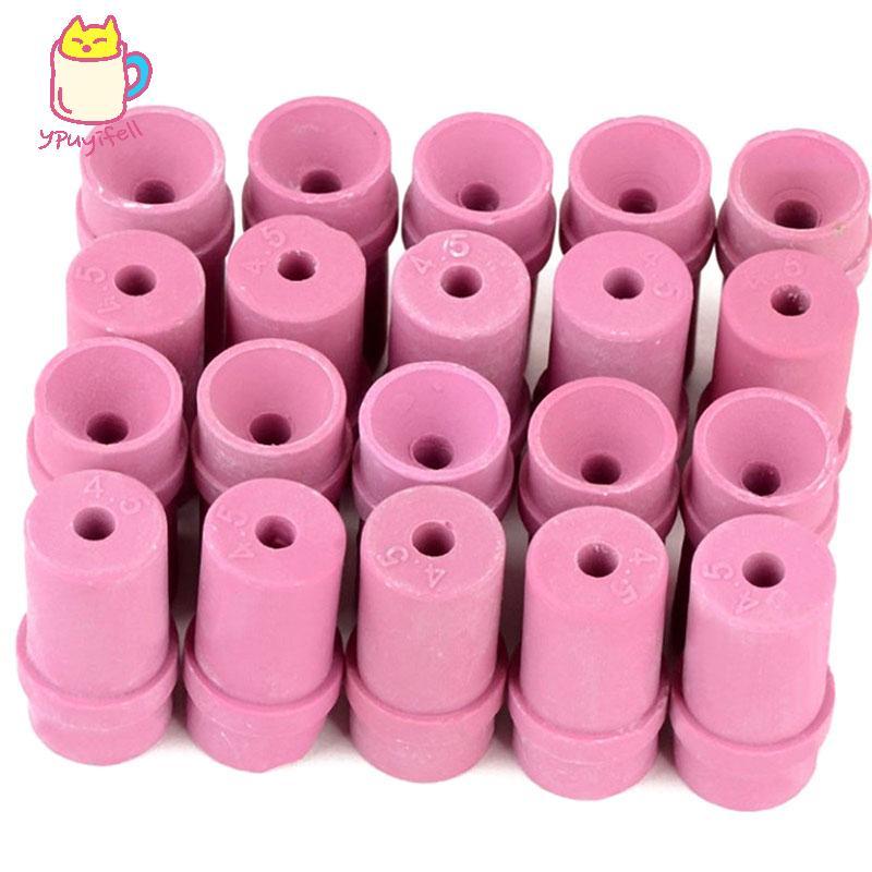 [YPU] 10 ชิ้นเซรามิคทรายหัวฉีด Air Sander เคล็ดลับสําหรับ Pneumatic Blasting เครื่องมือ am คอเต่าส น