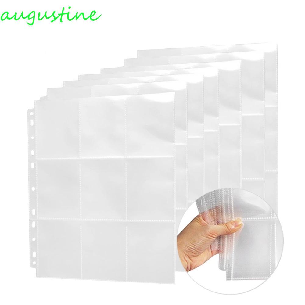 AUGUSTINE Card Sleeves Card Holder Collection Transparent Card Stock Album หน้า 90 Pockets Gaming Ca