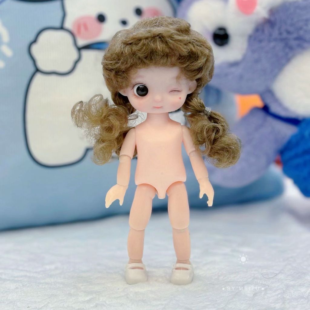 16-17 ซม. เด็กเปลือยตุ๊กตาน้อยน่ารัก 8 จุด bjd 16-17厘米米 เปลือย เด็ก ๆ น่ารัก ๆ น้อย ๆ 8 ฟอง bjd ฝูงช