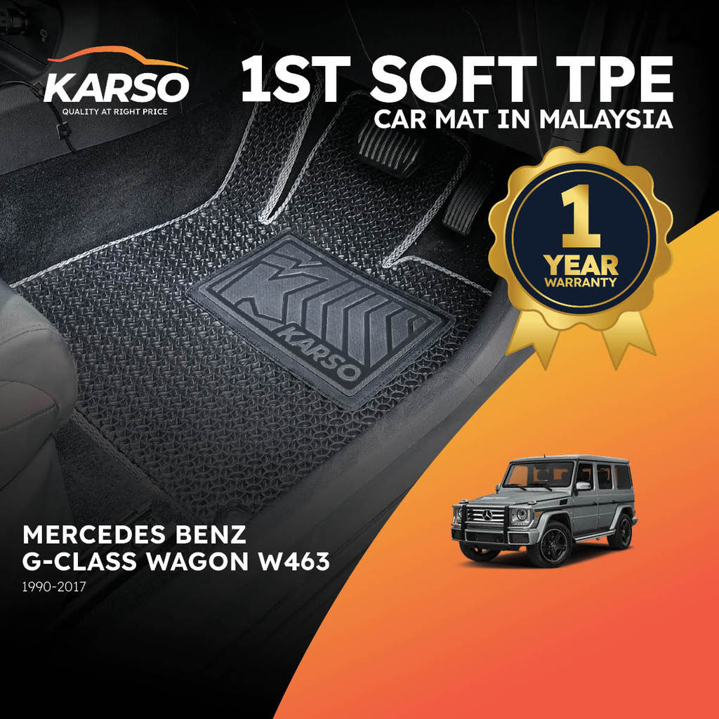 Karso Karpet Kereta พรมรถยนต์ Mercedes Benz G-Class Wagon W463 (1990-2017)