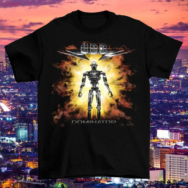 เสื้อยืด UDO Band Dominator Ablum Music ไซส์ S ถึง 5XL รุ่น UR179 สไตล์วินเทจ เนื้อผ้านุ่ม สวมใส่สบา