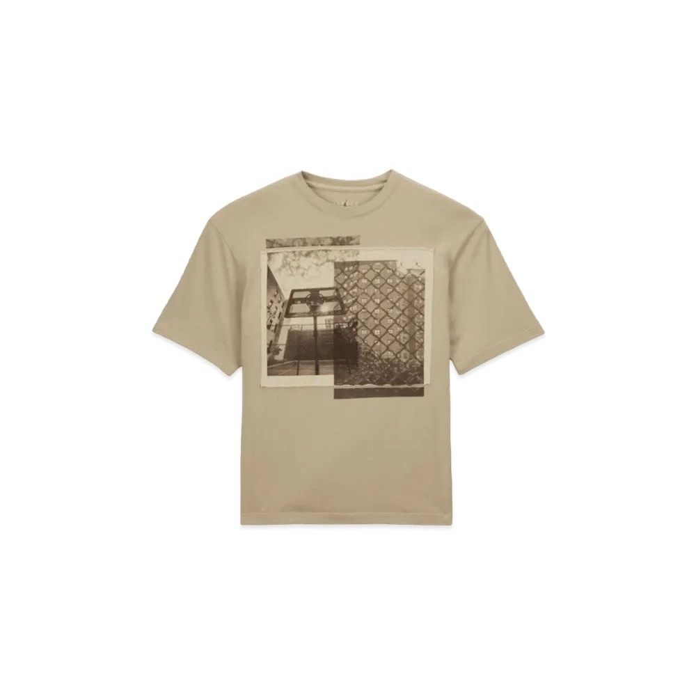UNION x Jordan Bephies Beauty Supply Men's T-Shirt Beige Unused