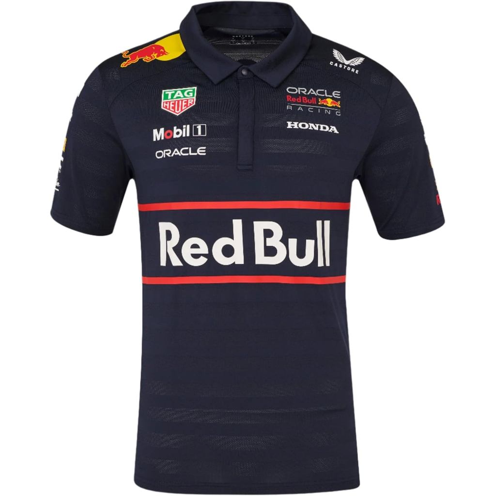 เสื้อโปโลทีมชาย Castore Red Bull Racing F1