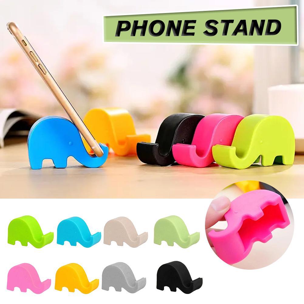 color Randomcute Universal Tablet Phone Holder Gift Handphone Stand Holder Elephant Door U9y2
