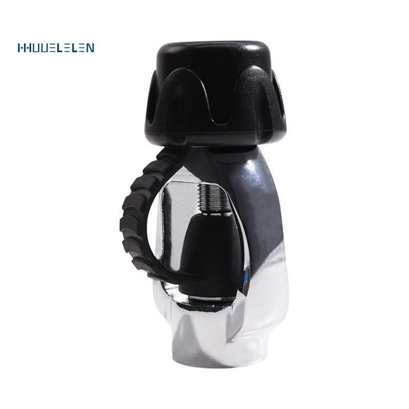 [Promote H]300Bar 4500Psi DIN To Yoke Regulator Adapter ดําน้ําถังแรงดันสูงบรรจุวาล์ว Din Station พร