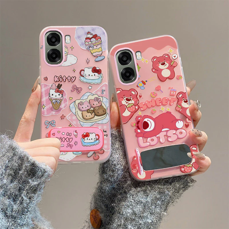 เคส oppo a6x oppo a6 a6s a6t a6t pro case วงเล็บกระจก เคสโทรศัพท์เยลลี่