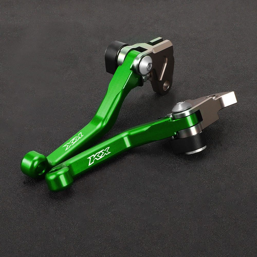 LMotocross Dirt Pit Bike เบรคสําหรับ KAWASAKI KX100 KX112 KX65 KX80 KX85 KX125 KX250 จุดพับจับคลัทช์