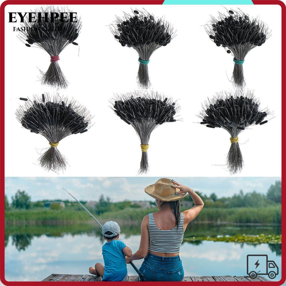 EYEHPEE อุปกรณ์ตกปลา Silicone Stopper Fish Line Space Bean