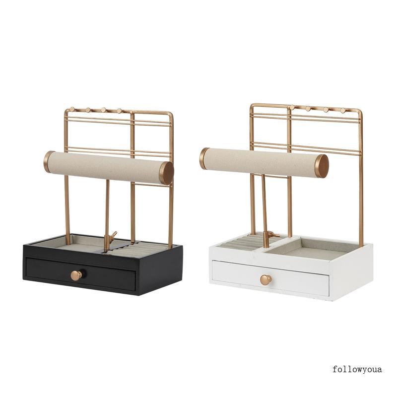 Fol สําหรับ T Bar ที่วางเครื่องประดับสําหรับแขวนต่างหูสําหรับขาตั้งจอแสดงผล T Bar สําหรับ Home