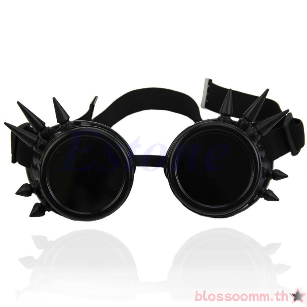 BLOSS แว่นตากันกระแทก สไตล์Steampunk