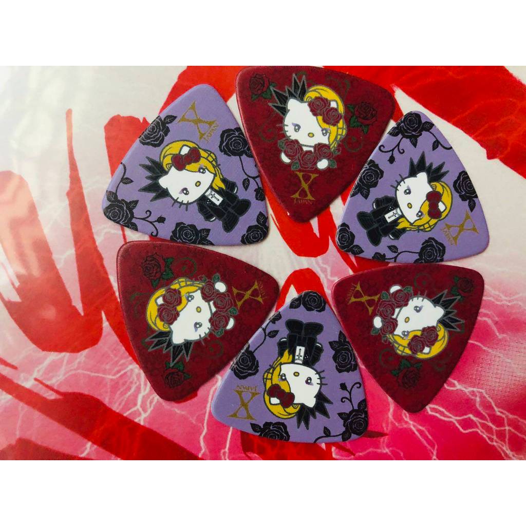 Limited Edition X JAPAN Yoshikitty Co-Branded Pick YOSHIKI Kitty