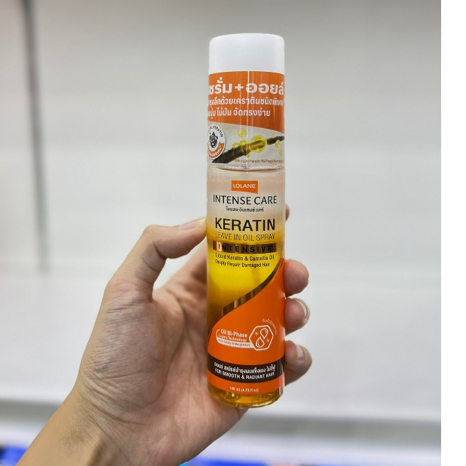 LOLANE Intense Care Keratin Leave in oil Spray Intensive 140 ml