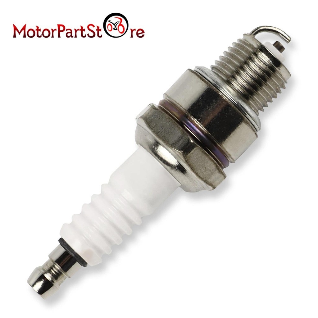 E6TC Spark Plug สําหรับ Yamaha PW50 PW80 LT 50 80 50cc 70cc 90cc 110cc 150cc BP6HS ATV 4 ล้อ Moped ส