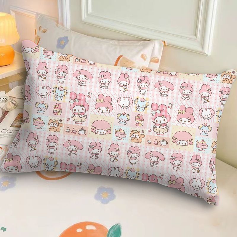 Kawaii Sanrio My Melody หมอนแกะเปียโน Ins เบาะตุ๊กตาน่ารัก