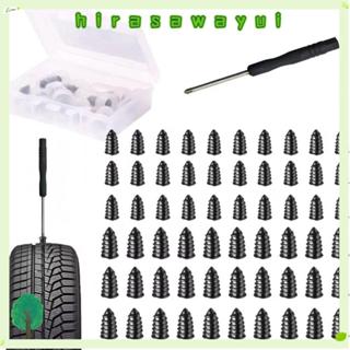 HIRASAWAYUI 10/20/30/40/50PCS ยางซ่อมยางเล็บชุด,สกรูยางรถสูญ…