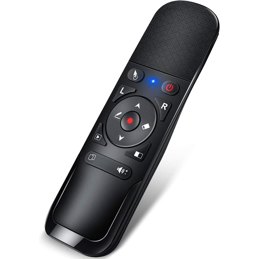 การนําเสนอ Clicker ฟังก์ชั่นเมาส์อากาศ Wireless Presenter USB Powerpoint Clicker, RF 2.4 GHz Present
