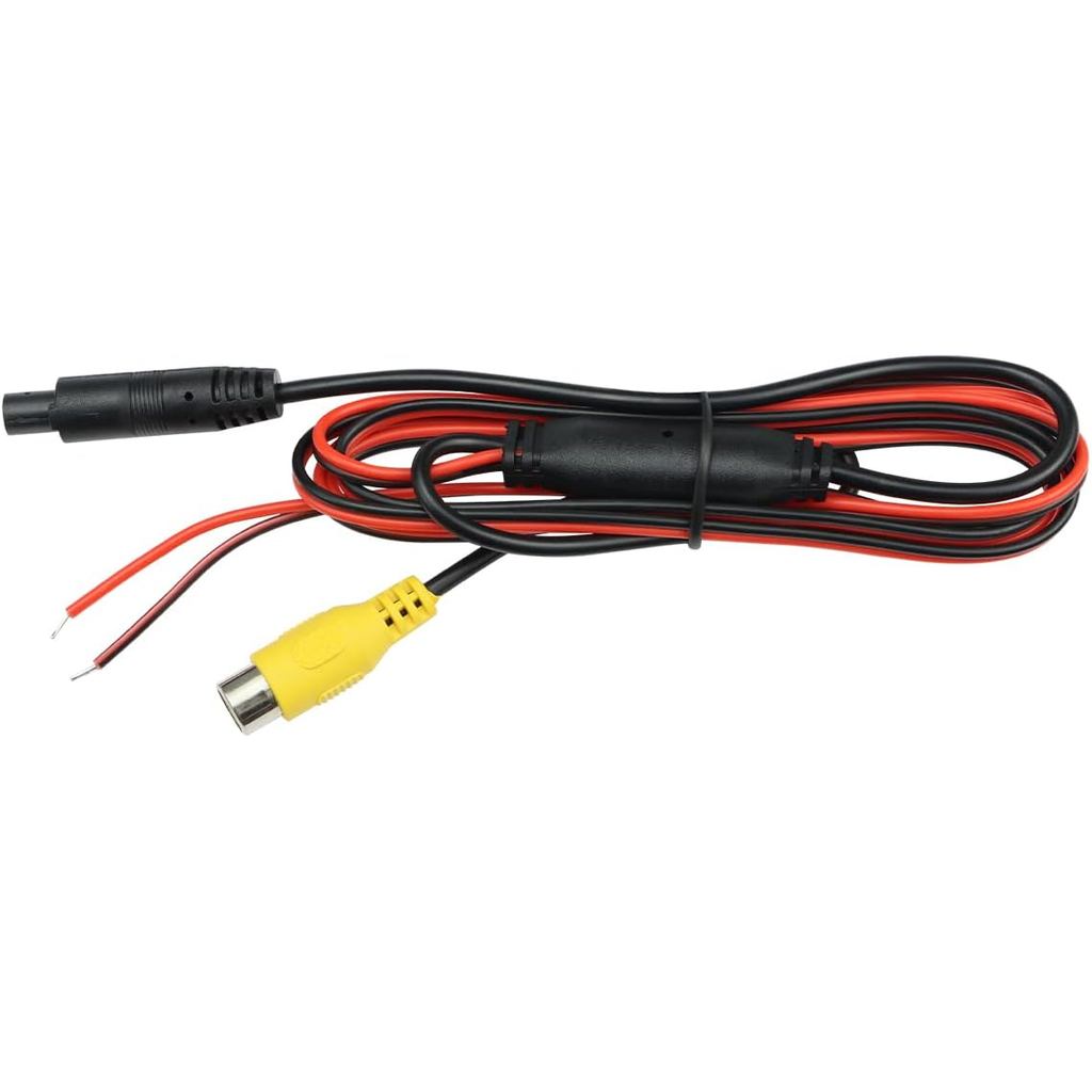 4Pin สายไฟ RCA Video Connecter, สําหรับ GreenYi กล้อง B0BKGGRP4Z, B0BXP43Q35, B0BXP6J65L, BZYSH9K, B