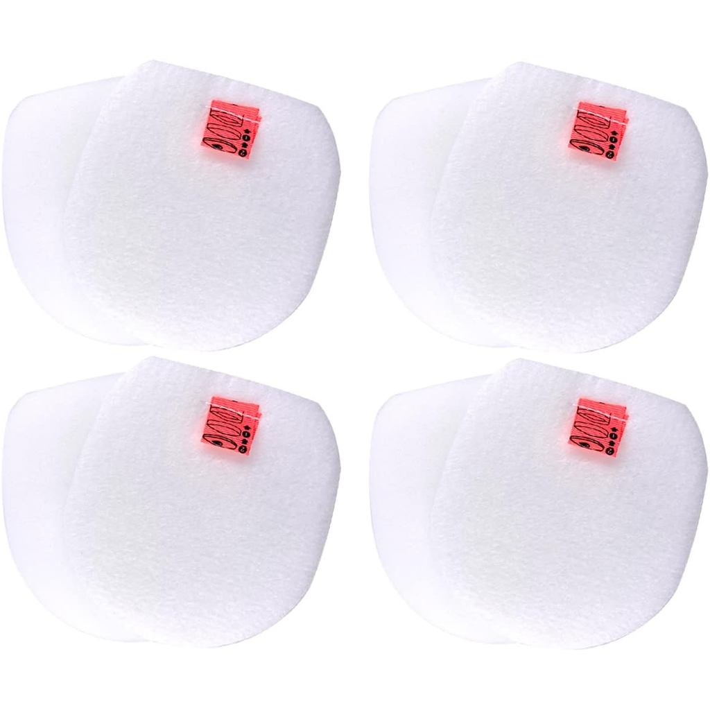 Dttery 4 โฟมและ Felt Filters สําหรับ Shark IX140 IX141 IZ140 IZ162H IZ163H IZ362H IZ363HT IZ440H462H