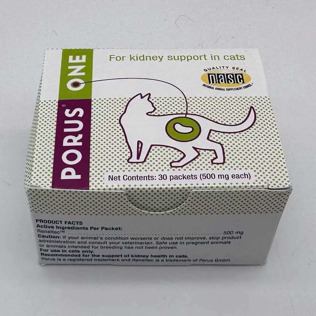 3 ชิ้น แถมฟรี 1 ชิ้นDechra Porus One อาหารเสริมบำรุงไตสำหรับแมวที่เป็นโรคไตพิษ (CKD) ช่วยลดระดับครีเ