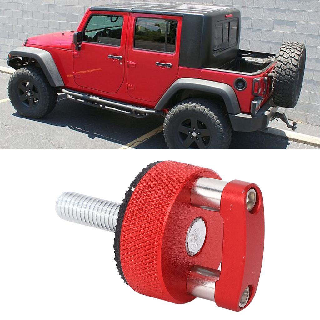 Jiabo Hard Top Quick Removal Fastener ThumbสกรูสําหรับJK 2007 ถึง 2018 JL JT 2022 6PCS Releaseเปลี่ย