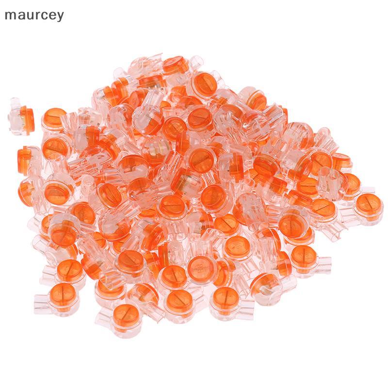 MAU 200 ชิ้น Rj45 Connector Crimp การเชื่อมต่อ Terminals K1 Connector สายไฟกันน้ํา CEY