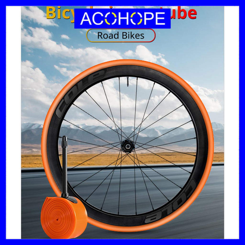 Ahope ยางในจักรยานจักรยานเสือหมอบ TPU 700 x 18-32C - SV 45 / SV 65 / SV 85