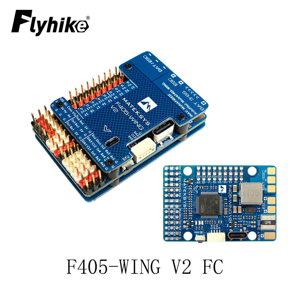 FL MATEKSYS Matek F405-WING V2 FC พร้อม STM32F405 และ ICM-42688P รองรับ OSD/SD สำหรับเครื่องบินบังคั